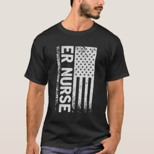 Camiseta Er Enfermera Alterada Sala De Emergencia De Bander