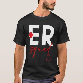 Camiseta Er Enfermeras Impresión Er Squad
