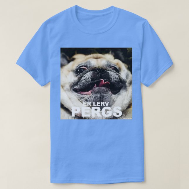 Camiseta Er lerv pergs (Diseño del anverso)