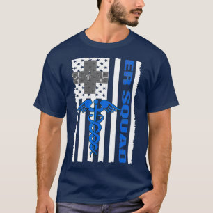 Camiseta ER Médica de enfermería urgencias Sala de urgenc