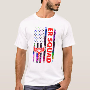 Camiseta ER Médica de enfermería urgencias Sala de urgencia