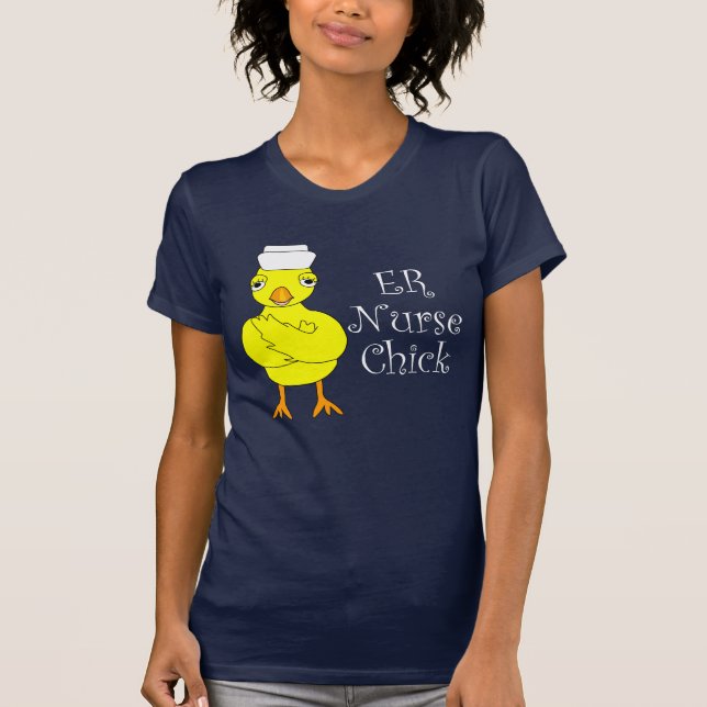 Camiseta ER Nurse Chick (Anverso)