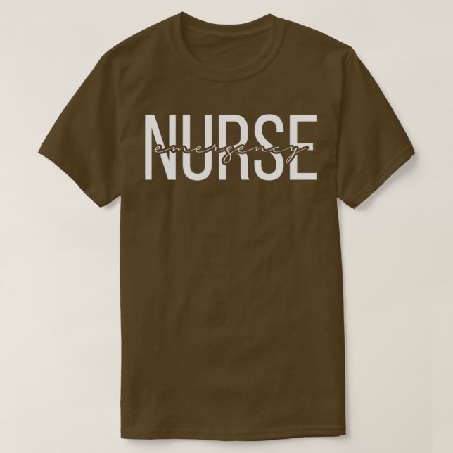 Camiseta ER Nurse Emergency Room Nurse Nursing (Diseño del anverso)