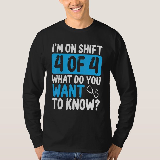 Camiseta Er Technician Badge Reel Emergency Room Technician (Anverso)