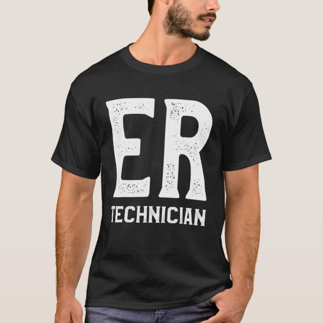 Camiseta Er Technister Emergency Room Tech 9 (Anverso)