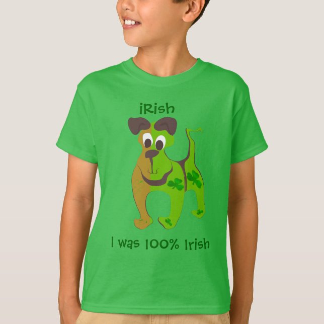 Camiseta Era 100% irlandés (Anverso)