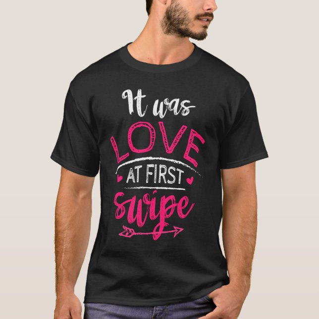 Camiseta Era Amor En La Primera Pareja De Boda Bachelor (Anverso)