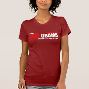Camiseta Era Anti-Obama antes de que fuera blanco fresco