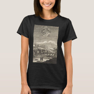 Camiseta Era Antigüedad Renacentista Luna por Allain Mallet