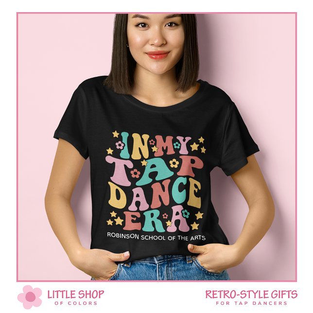 Camiseta Era del Baile de Tap Retro (Subido por el creador)