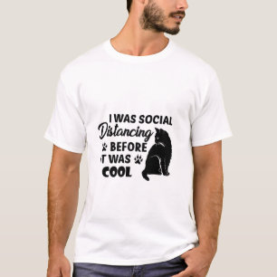 Camiseta era distanciamiento social antes de que fuera geni