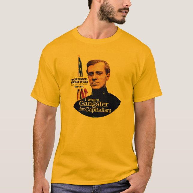 Camiseta "Era gángster para el capitalismo " (Anverso)