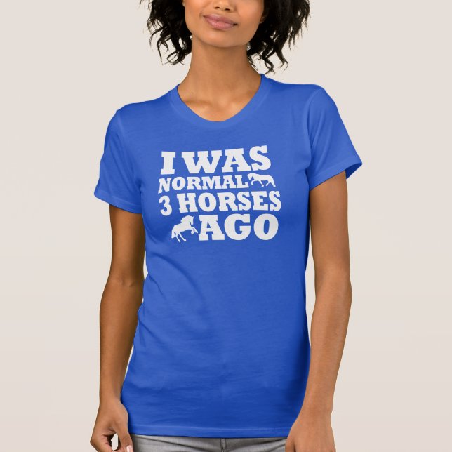 Camiseta Era hace 3 caballos normales (Anverso)