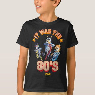 Camiseta Era la bicicleta de Man Bluy Dad Retro 80