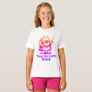 Camiseta Era Los Carbohidratos M’Lord Funny Medieval Rana