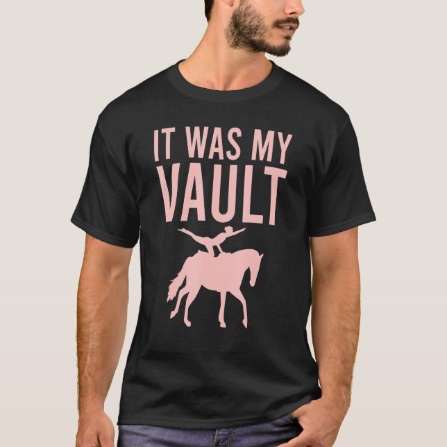 Camiseta Era Mi Bóveda De Caballos En Bóveda (Anverso)