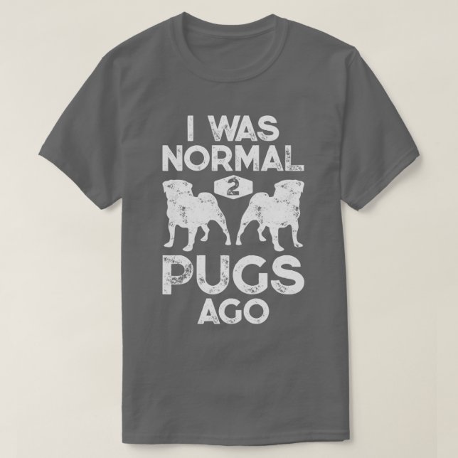 Camiseta Era normal 2 bichos atrás cosecha para hombres W (Diseño del anverso)