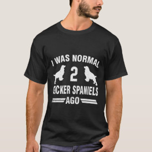 Camiseta Era Normal 2 Cocker Spaniel Ago