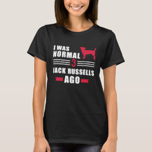 Camiseta Era normal 3 Jack Russells hace 2 años