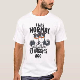 Camiseta Era Normal Hace 2 Aussies, Pastora Madre Australia