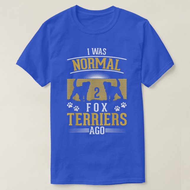 Camiseta Era normal hace 2 para los Terriers (Diseño del anverso)