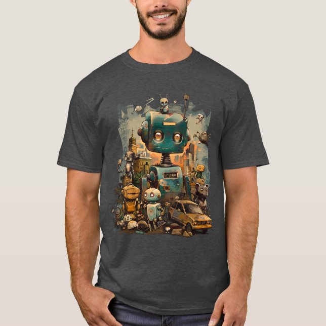 Camiseta Era Robot (Anverso)