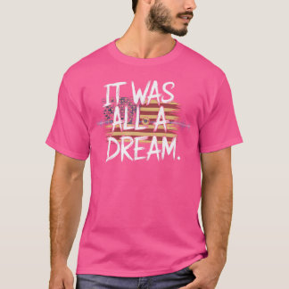 Camiseta Era Un Tejido De Sueño Hombres Mujeres Rap Música