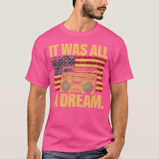 Camiseta Era Un Tejido De Sueño Hombres Mujeres Rap Música