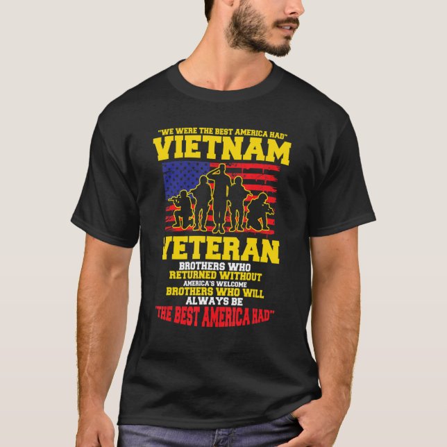 Camiseta Éramos Los Mejores Estados Unidos Que Tenía Vetera (Anverso)