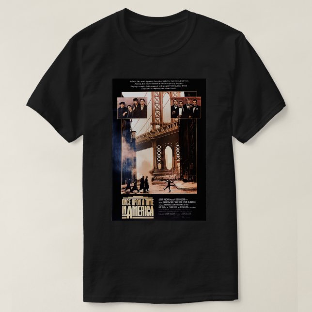 Camiseta Érase una vez en Estados Unidos (Diseño del anverso)