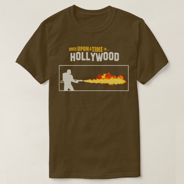Camiseta Érase Una Vez En Hollywood (Diseño del anverso)