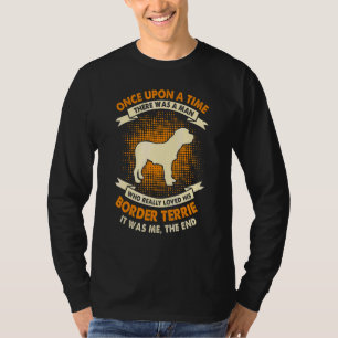 Camiseta Érase una vez un hombre Border Terrier