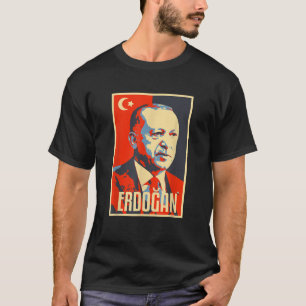 Camiseta Erdogan Turquía al presidente turco Hogar