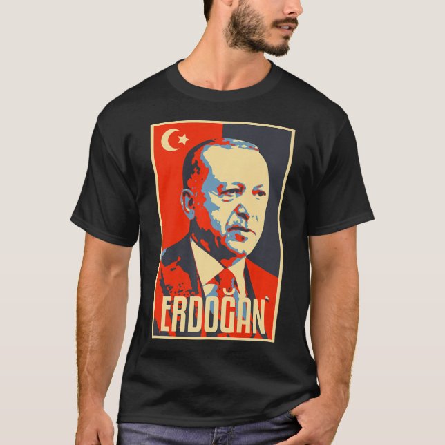 Camiseta Erdogan Turquía Türkiye Presidente turco Patria (Anverso)