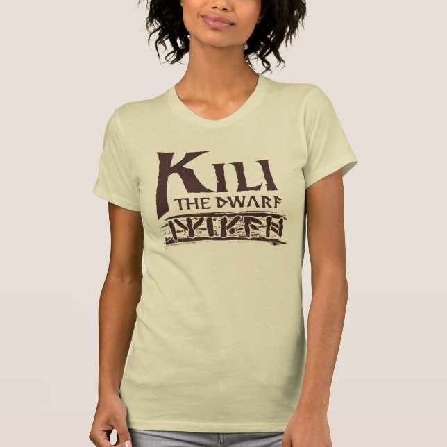 Camiseta Erebor - Nombre Kili (Anverso)