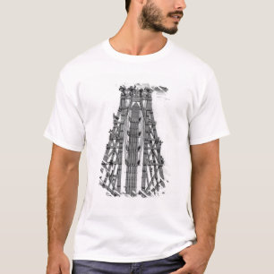Camiseta Erección del obelisco egipcio antiguo