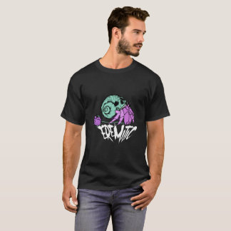 Camiseta eremítica del cangrejo y del cráneo