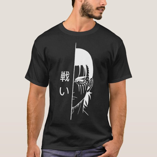 Camiseta Eren Tatakae - Season 4  T-Shirt (Anverso)