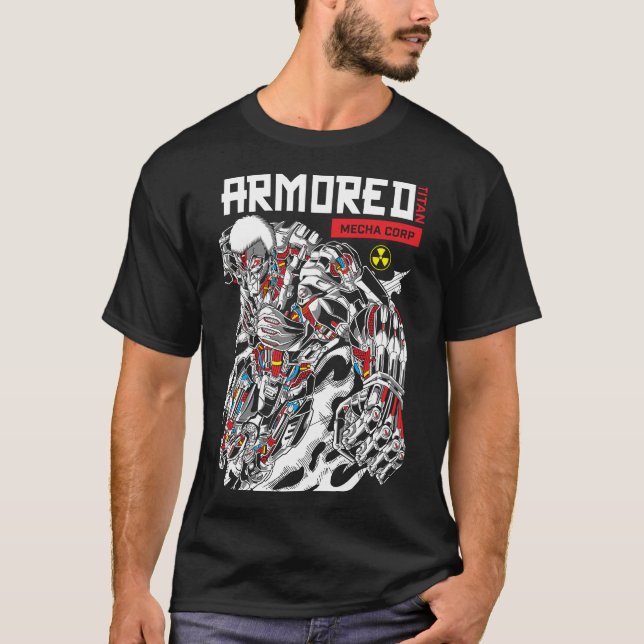 Camiseta Eren Titan Form Epic Design Tee (Anverso)