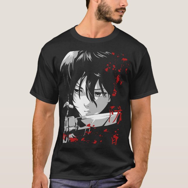 Camiseta Eren vs Armored Titan T-Shirt (Anverso)