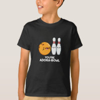 Eres Adora-Bowl Funny Bowling Pun Dark BG