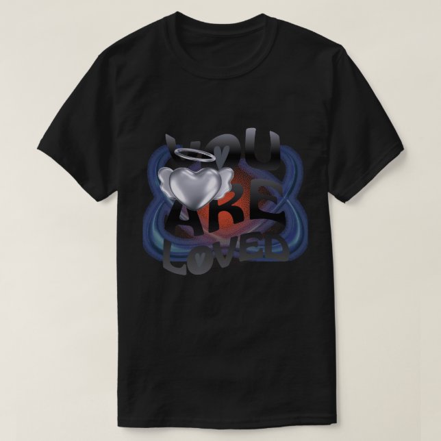 Camiseta eres amado (Diseño del anverso)