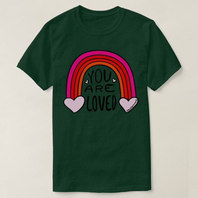 Camiseta Eres Amado (Diseño del anverso)
