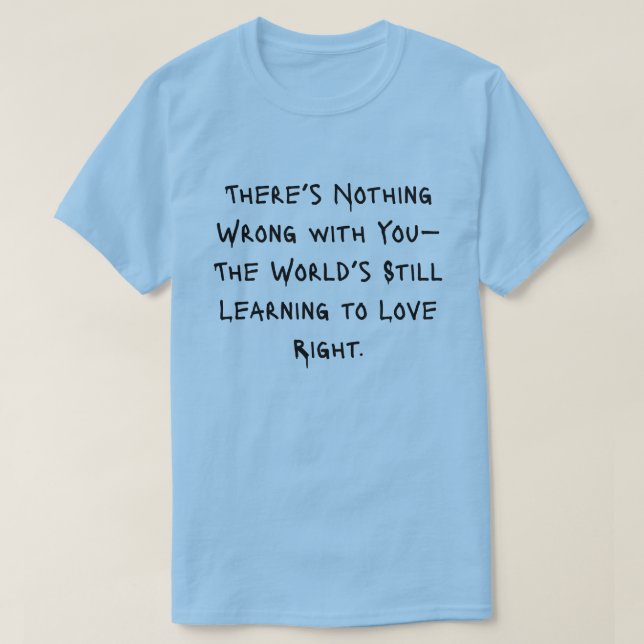 Camiseta eres amado  (Diseño del anverso)