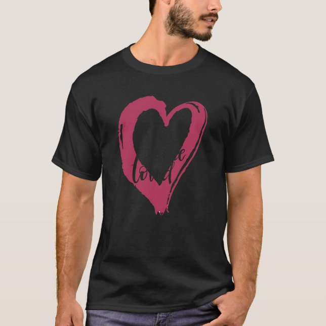 Camiseta eres amado (Anverso)