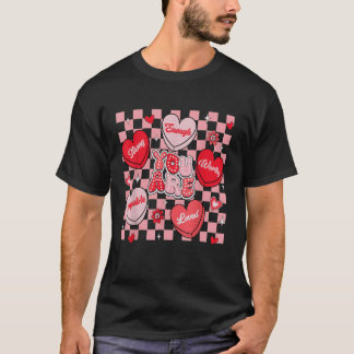 Camiseta Eres Amado Digno Suficiente Corazón de Caramelo Pr