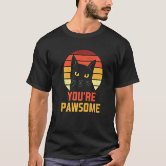 Camiseta Eres asombroso como un gato gatito, mamá gatito, c