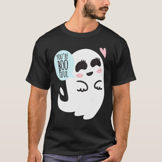 Camiseta Eres Bootis Ghost Cute Gracioso Cos De Halloween (Anverso)