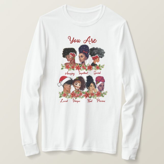 Camiseta Eres ...Camiseta de mangas largas (Anverso del diseño)