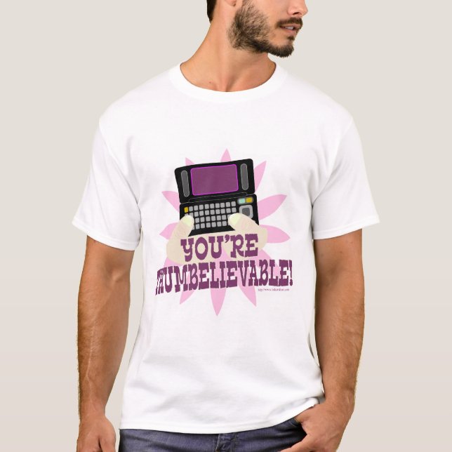Camiseta ¡Eres creíble! (Anverso)